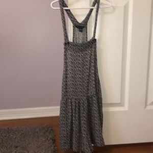 Floral Flowy American Eagle Overalls